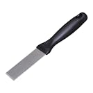 Remco® Stainless Steel Scraper with Black Polypropylene Handle & 1-1/2" Blade