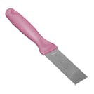 Remco® Stainless Steel Scraper with Pink Polypropylene Handle & 1-1/2" Blade