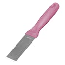 Remco® Stainless Steel Scraper with Pink Polypropylene Handle & 1-1/2" Blade