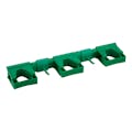 Green Vikan® Hi-Flex Wall Bracket System