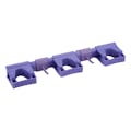 Purple Vikan® Hi-Flex Wall Bracket System