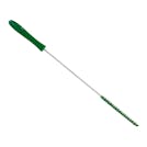 Green Vikan® Tube Brush with Stiff Bristles - 0.4" Dia. x 19.7" L