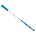 Blue Vikan® Tube Brush with Stiff Bristles - 0.4" Dia. x 19.7" L