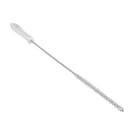 White Vikan® Tube Brush with Stiff Bristles - 0.4" Dia. x 19.7" L