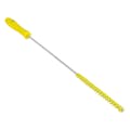 Yellow Vikan® Tube Brush with Stiff Bristles - 0.4" Dia. x 19.7" L