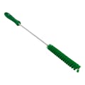 Green Vikan® Tube Brush with Medium Bristles - 0.8" Dia. x 19.7" L