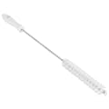 White Vikan® Tube Brush with Medium Bristles - 0.8" Dia. x 19.7" L