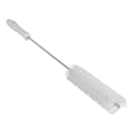 White Vikan® Tube Brush with Stiff Bristles - 1.6" Dia. x 19.7" L