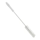 White Vikan® Tube Brush with Stiff Bristles - 1.6" Dia. x 19.7" L