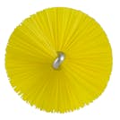 Yellow Vikan® Tube Brush with Stiff Bristles - 1.6" Dia. x 19.7" L
