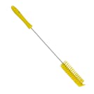 Yellow Vikan® Tube Brush with Stiff Bristles - 1.6" Dia. x 19.7" L