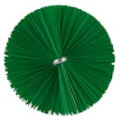 Green Vikan® Tube Brush with Medium Bristles - 2" Dia. x 19.7" L