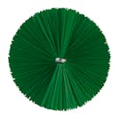 Green Vikan® Tube Brush with Medium Bristles - 2.4" Dia. x 19.7" L