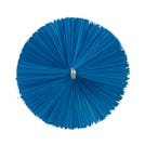 Blue Vikan® Tube Brush with Medium Bristles - 2.4" Dia. x 19.7" L
