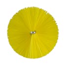 Yellow Vikan® Tube Brush with Medium Bristles - 2.4" Dia. x 19.7" L