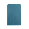 6-1/4" W x 9-1/4" L Flat Sky Blue Kraft Paper Merchandise Bags - Case of 1000