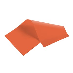 20" L x 30" W Premium Orange Tissue Paper - 480 Sheets