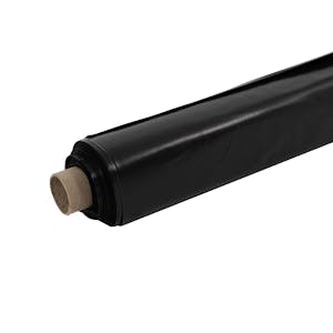 6' W x 100' L x 4 mil Thick Film-Gard® Black Polyethylene Sheeting