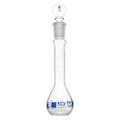 10mL Clear Glass Volumetric Flask with No. 9 Glass Stopper - Class A