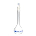 50mL Clear Glass Volumetric Flask with No. 13 Glass Stopper - Class A
