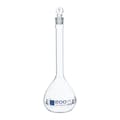 200mL Clear Glass Volumetric Flask with No. 16 Glass Stopper - Class A