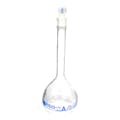 250mL Clear Glass Volumetric Flask with No. 16 Glass Stopper - Class A