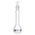 10mL Clear Glass Volumetric Flask with No. 9 Glass Stopper - Class B