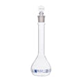 50mL Clear Glass Volumetric Flask with No. 13 Glass Stopper - Class B