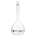 2000mL Clear Glass Volumetric Flask with No. 27 Glass Stopper - Class B