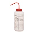 1000mL (33.8 oz.) Acetone Wide Mouth Wash Bottle with Red Dispensing Nozzle