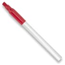 30" Sparta® Aluminum Handle with Red Polypropylene Tip & Cap