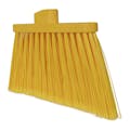 12" Yellow Polypropylene Sparta® Angled Upright Broom Head with Flagged Bristles
