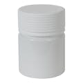 3 oz. (90cc) White PET Spiral Container with White CRC Cap & Seal