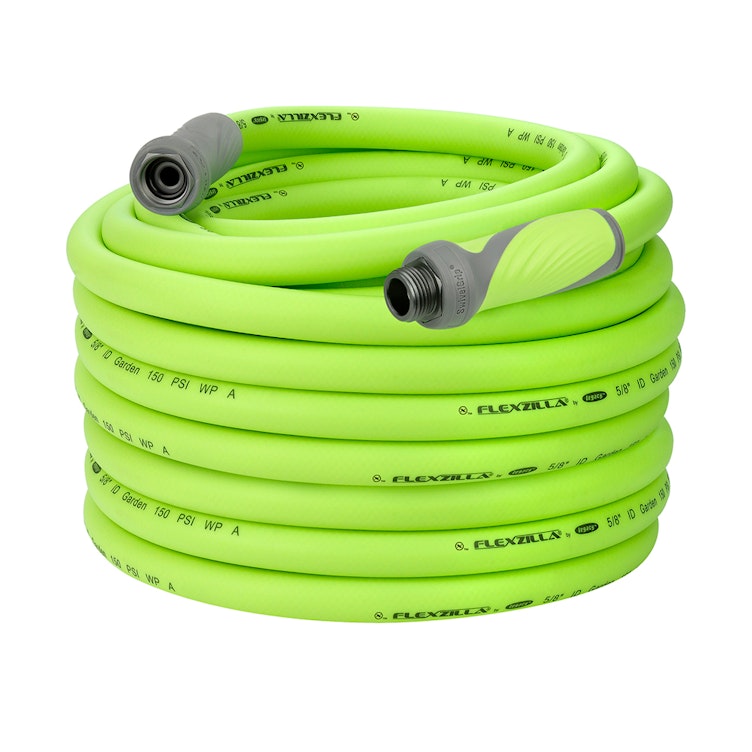 5/8" ID x 100' L ZillaGreen® Flexzilla® SwivelGrip® Garden Hose Assembly