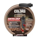 5/8" ID x 50' L Brown Mulch Flexzilla® Colors™ SwivelGrip® Garden Hose Assembly