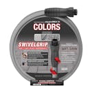 5/8" ID x 50' L Slate Gray Flexzilla® Colors™ SwivelGrip® Garden Hose Assembly