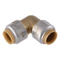 3/4" Push-to-Connect x 3/4" Push-to-Connect SharkBite® Max™ Brass 90° Union Elbow