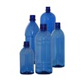 12 oz. Blue PET Tall Water Bottle with 28mm PCO Neck (Cap Sold Separately)
