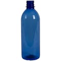 16.9 oz. Blue PET Smooth Water Bottle with 28mm PCO Neck (Cap Sold Separately)