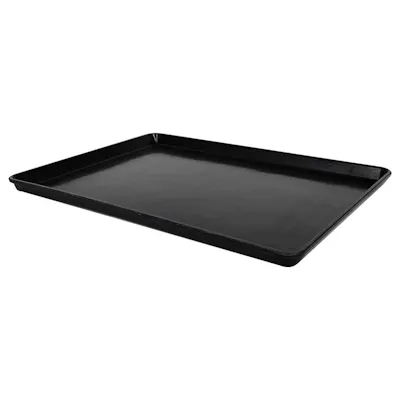 23" L x 16-3/4" W x 1-1/8" Hgt. Black Fiberglass ESD Stacking Box (No Lid Available)