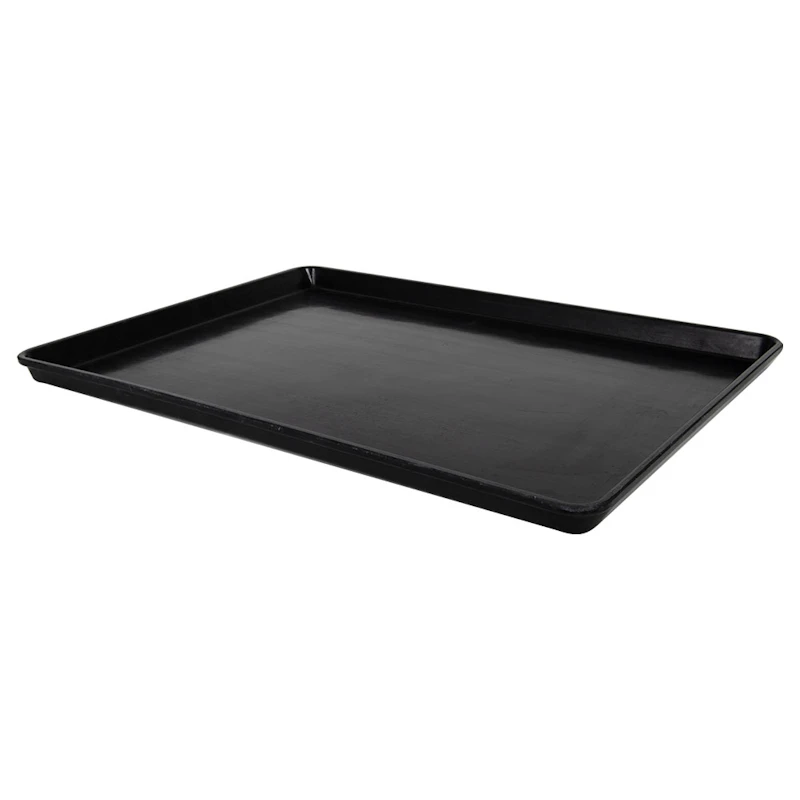 23" L x 16-3/4" W x 1-1/8" Hgt. Black Fiberglass ESD Stacking Box (No Lid Available)