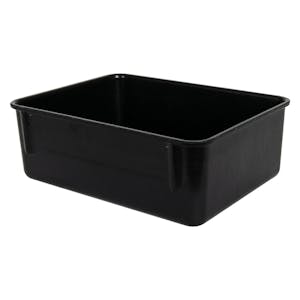 11-3/4" L x 8-3/4" W x 4-1/8" Hgt. Black Fiberglass ESD Nesting Box (Lid Sold Separately)