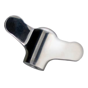 Solid Stainless Steel Wing Knobs with Tapped Holes