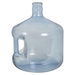 3 Gallon Blue Polycarbonate Water Jug with Handle & 55mm Neck (Cap Sold Separately)