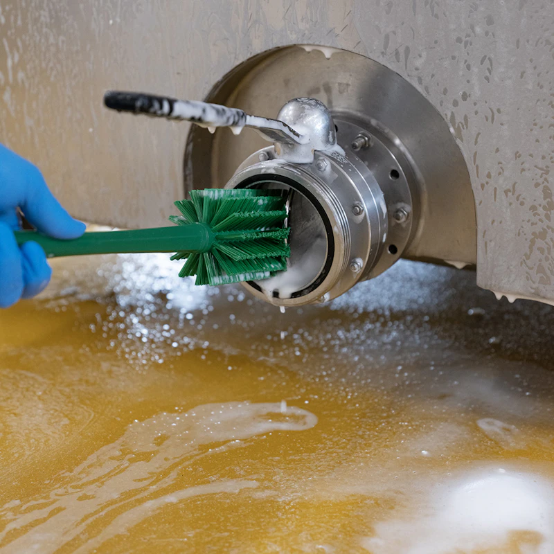 Vikan® Color-Coded Pipe Brushes with Handle