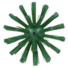 Green Vikan® Pipe Brush with Medium Bristles - 3.1" Dia. x 16.9" L