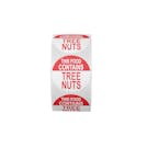 "Contains Tree Nuts" Round Paper Label with Red Header - 2" Dia.