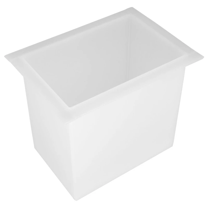 16 Gallon Polypropylene High Temperature Tamco® Tank - 18" L x 12" W x 18" Hgt.