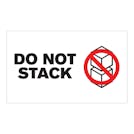 "Do Not Stack" Rectangular Labels