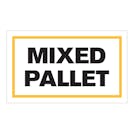 "Mixed Pallet" Rectangular Labels